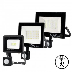 LED-Flutlicht - Außenreflektor - PIR-Bewegungssensor - wasserdicht - 10W - 20W - 30W - 50W - 100W