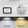 LED floodlight - outdoor reflector - PIR motion sensor - waterproof - 10W - 20W - 30W - 50W - 100WFloodlights