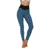 Stretchy long leggings - slimming - with lattice print - fitness - yogaFitness