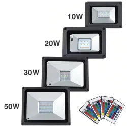 LED-Flutlicht - Außenreflektor - wasserdicht - 20W - 30W - 50W
