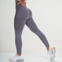 Elastic sport leggings - fitness - yoga - high waisted - push-upFitness
