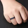 Eleganter quadratischer Ring mit Kristallen