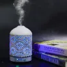 Luftbefeuchter - Diffusor für ätherische Öle - Nachtlampe aus Metall - 100 ml