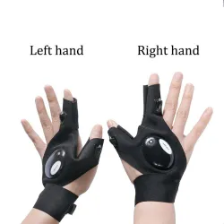 Handschuh mit Taschenlampe - Nacht Autoreparatur