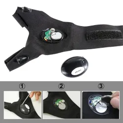 Glove with torch - night car repairTools & maintenance