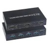 KVM 4K Switch Splitter - HDMI - USB - gemeinsamer Monitor - mit 2 Anschlüssen