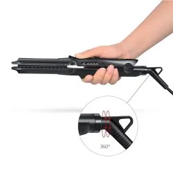 4 in 1 - hair straightener / curler with interchangeable waved platesHair straighteners