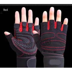 Half finger gym gloves - weight lifting - training - fitnessFitness