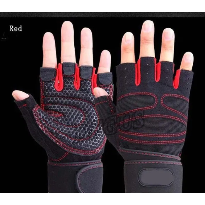 Half finger gym gloves - weight lifting - training - fitnessFitness