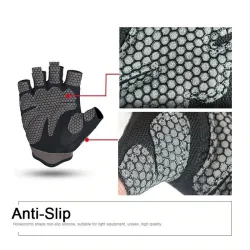 Gewichtheberhandschuhe - Fitness - Crossfit - Halbfinger Design