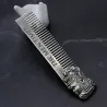 Barber Styling - Metallkamm - für Herren Bart / Schnurrbart / Haare