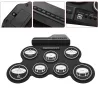 Digital electronic drum set - 7-Pad - USB roll-up silicone drum pad - with drumsticks / foot pedalsMusical Instruments
