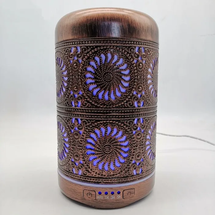 Luftbefeuchter - Diffusor für ätherische Öle - 7 Farben - Nachtlicht - 260 ml