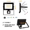 LED floodlight - outdoor reflector - with motion sensor - 20W - 30W - 50W - 100WFloodlights