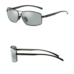 Photochrome Sonnenbrille - polarisiert - blendfrei - Tag / Nacht-Fahrbrille - Unisex - UV400