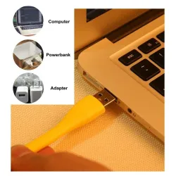 5V - 1,2W - LED - USB - Mini-Leselampe - flexibel