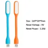 5V - 1,2W - LED - USB - Mini-Leselampe - flexibel