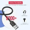 Micro USB - Typ C - USB-Ladekabel - 3A - Schnellladung