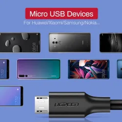 Micro USB - Typ C - USB-Ladekabel - 3A - Schnellladung