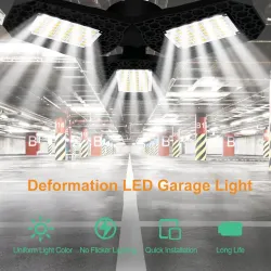 LED Lampe - faltbare Lampe - hohe Leistung - E27 - 110V - 220V - 40W - 60W - 80W