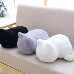 Katzenförmiges Kissen - Plüschtier