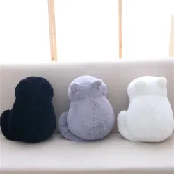 Katzenförmiges Kissen - Plüschtier