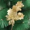 Glitzerzweig - ein hängender Christbaumschmuck
