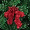 Glitzerzweig - ein hängender Christbaumschmuck