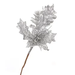 Glitzerzweig - ein hängender Christbaumschmuck