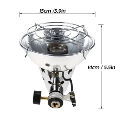 Outdoor / camping heater - detachable infrared ray warmerSurvival tools