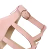 Sexy High Heels aus Wildleder - Pumps - mit Reißverschluss und Schnalle