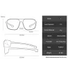 Retro / Steampunk Sonnenbrille - mit Seitenschilden - UV400 - unisex
