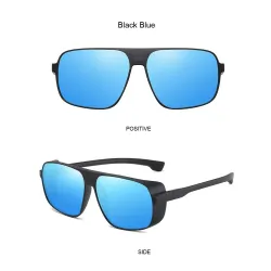 Retro / steampunk sunglasses - with side shields - UV400 - unisexSunglasses