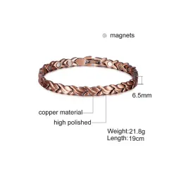 Vintage Kupferarmband - magnetisch - energie - unisex