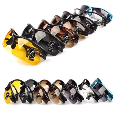 Klassische Sonnenbrille - für Nachtfahrt - UV400 - unisex