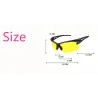 Klassische Sonnenbrille - für Nachtfahrt - UV400 - unisex