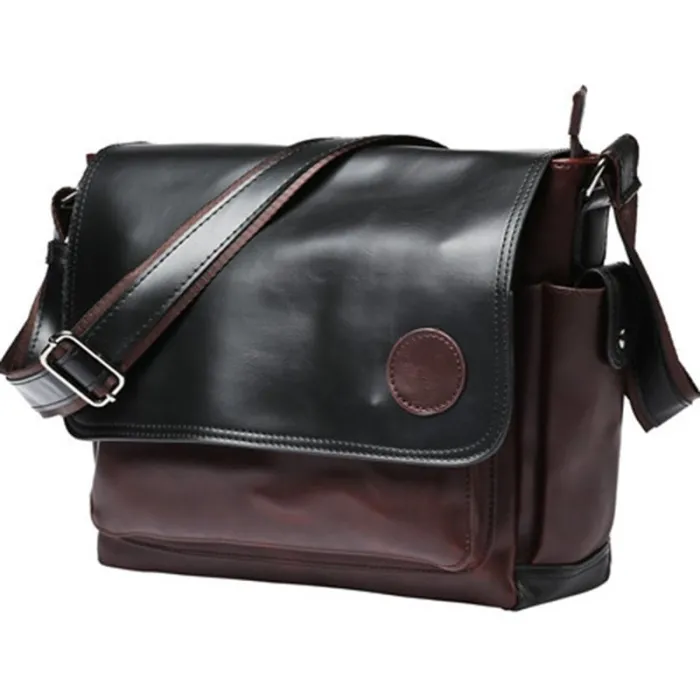 Polo Vintage Umhängetasche / Umhängetasche - große Kapazität - Leder