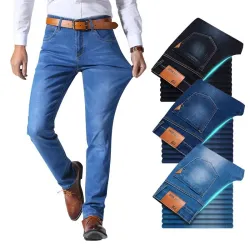Denim Jeans - Slim Hosen - dehnbar - mit Taschen