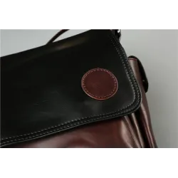 Polo Vintage Umhängetasche / Umhängetasche - große Kapazität - Leder