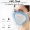 KN95 / FFP2 - Mund- / Gesichtsschutzmaske - fünfschichtig - antibakteriell - wiederverwendbar - 10 - 100 Stück