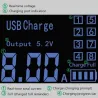 8 Port USB Quick charger - power adapter - Smart IC - with display and auto detectChargers