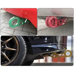Universeller Auto-Heckstoßstangen-Abschlepphaken - Aluminiumlegierung