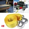 Auto Abschleppseil - mit Haken - 5 Tonnen - 4M