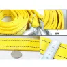 Auto Abschleppseil - mit Haken - 5 Tonnen - 4M
