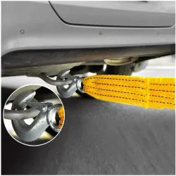 Auto Abschleppseil - mit Haken - 5 Tonnen - 4M