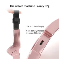 Drahtloses Kopfmassagegerät - Akupunktur-Stirnband - entspannend - Schlaflosigkeit - Angstlinderung - USB