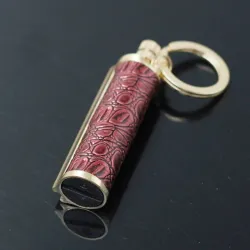 Vintage metal lighter - kerosene oil - with keyringLighters