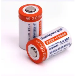2 Stück Cr2 200mAh Akku - mit Cr2 / CR123A Universal Smart Charger