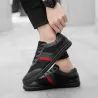Modische Sportschuhe - echtes Leder - leicht - mit atmungsaktivem Mesh