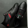 Modische lässige Turnschuhe - echtes Leder - atmungsaktiv - leicht